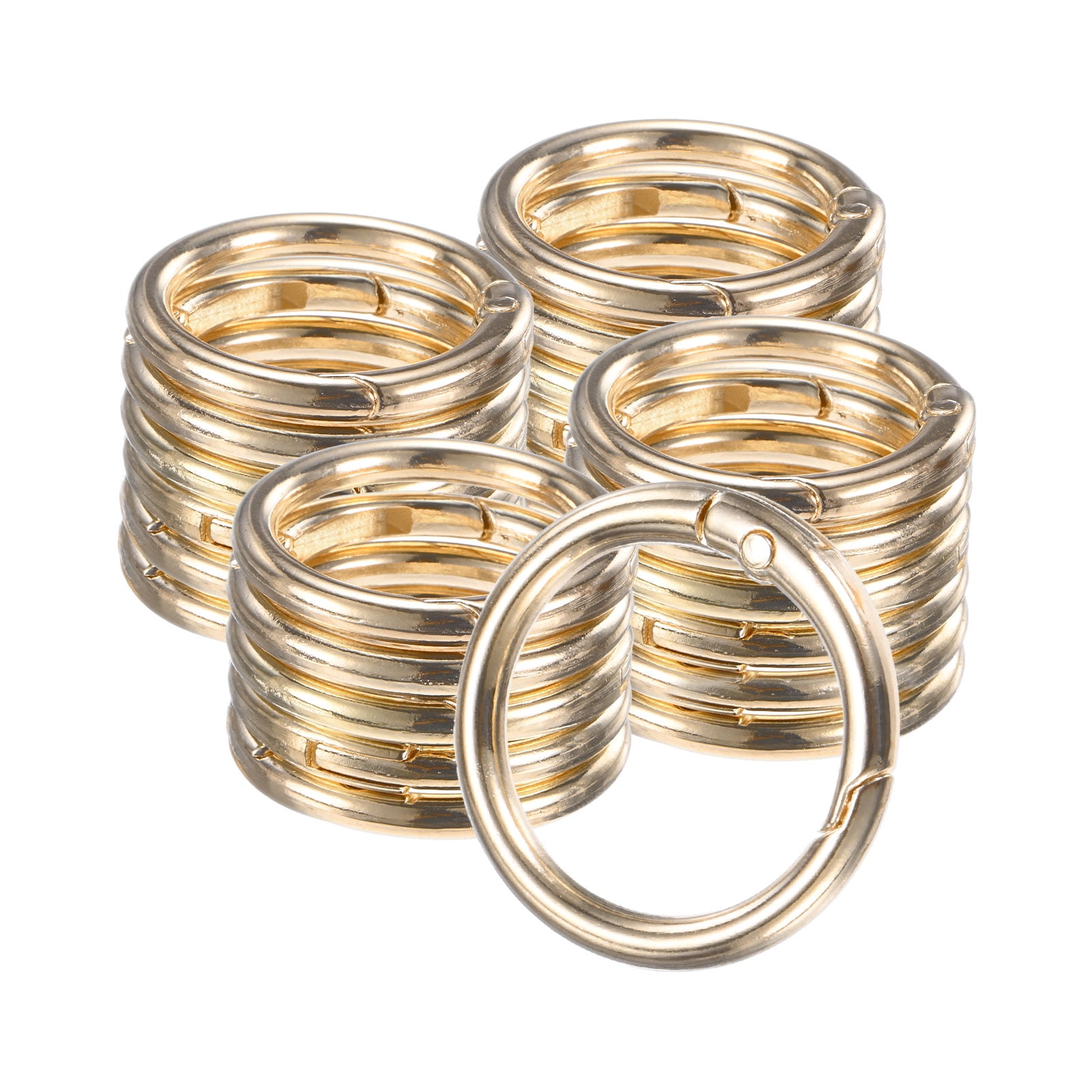 Spring Lock For Rings Uxcell 24-Pack Metal Spring O Rings, 1