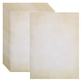 thumbnail image 1 of Uxcell 24 Packs Vintage Cotton Paper Printer Paper White Brown Gradient 8 x 11", 1 of 6