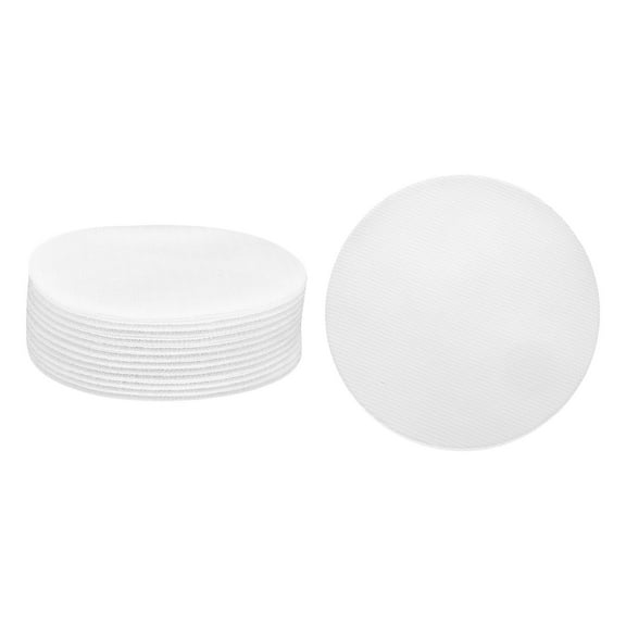 Uxcell 24 Pcs Carpet Spot Markers for Classroom Carpet Dots Floor Circles, White