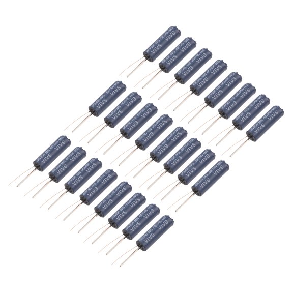 Uxcell 24 Pcs SW-18010P Vibration Sensor, 24V 0.2mA High Sensitivity Spring Electronic Sensor Switch for Electronic Component Current Circuit, Blue