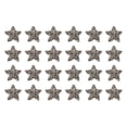 thumbnail image 1 of Uxcell 24 Pcs Star Iron on Patches 2cm Sew on Patches for DIY Crafts Clothing Repairing Shoes Bag Hat Decoration, Grey, 1 of 7