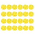 thumbnail image 1 of Uxcell 24 Pcs Wicker Rattan Balls 1.2 Inch Rattan Decorative Balls Vase Fillers for Wedding Party Yellow, 1 of 5