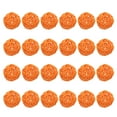 thumbnail image 1 of Uxcell 24 Pcs Wicker Rattan Balls 3.1 Inch Rattan Decorative Balls Vase Fillers for Wedding Party Centerpiece Bowls Home Decoration, Orange, 1 of 5