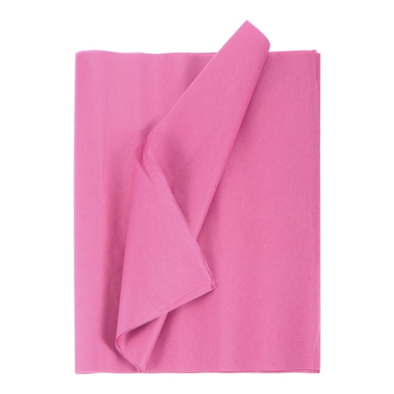 Uxcell 24 Sheets Tissue Paper 14" x 20", Tissue Paper for Gift Bags Tissue Paper Light Rose Red Wrapping