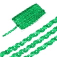 thumbnail image 1 of Uxcell 24 Yard Sequins Beaded Lace Trim 0.6 Inch Wave Sequin Braid Ribbon for Crafts, Green, 1 of 4