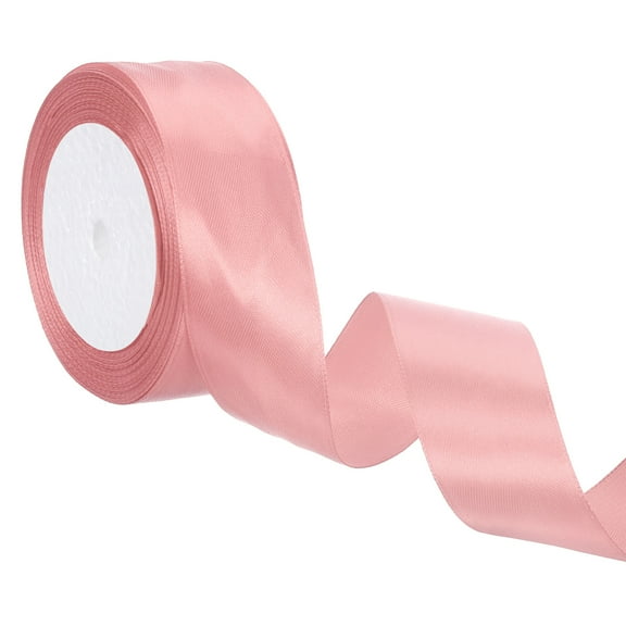 Uxcell 24 Yards Bean Paste Purple Satin Ribbon, Polyester for Gift Wrapping Wedding Decoration