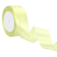 thumbnail image 1 of Uxcell 24 Yards Creamy Yellow Satin Ribbon, Polyester for Gift Wrapping Wedding Decoration, 1 of 6