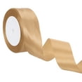 thumbnail image 1 of Uxcell 24 Yards Khaki Satin Ribbon, Polyester for Gift Wrapping Wedding Decoration, 1 of 6
