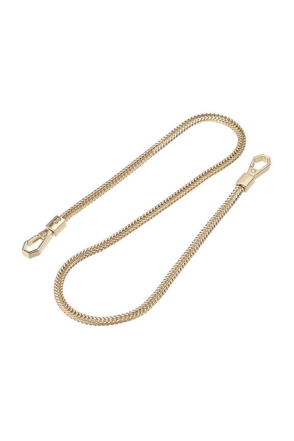 24"x0.24" Purse Chain Strap Purse Handle Cross Body Shoulder Replacement Strap, Gold
