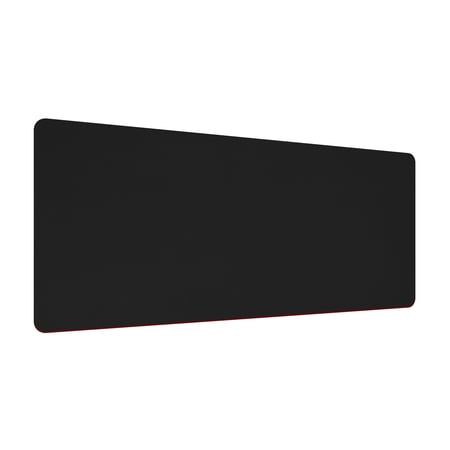 Uxcell 24"x12" Desk Mat Protector, Dual Side Waterproof Mouse Pad Writing Mat for Office Home, Red/Black