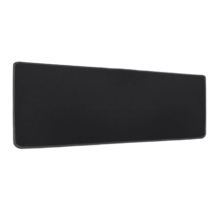 Uxcell 24"x12" Desk Mat Protector, Polyester Non-Slip Mouse Pad Writing Mat for Office Home, Black
