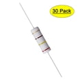 thumbnail image 1 of Uxcell 30Pcs 5W 5 Watt Metal Oxide Film Resistor Axile 240 Ohm ±5% Tolerance, 1 of 6