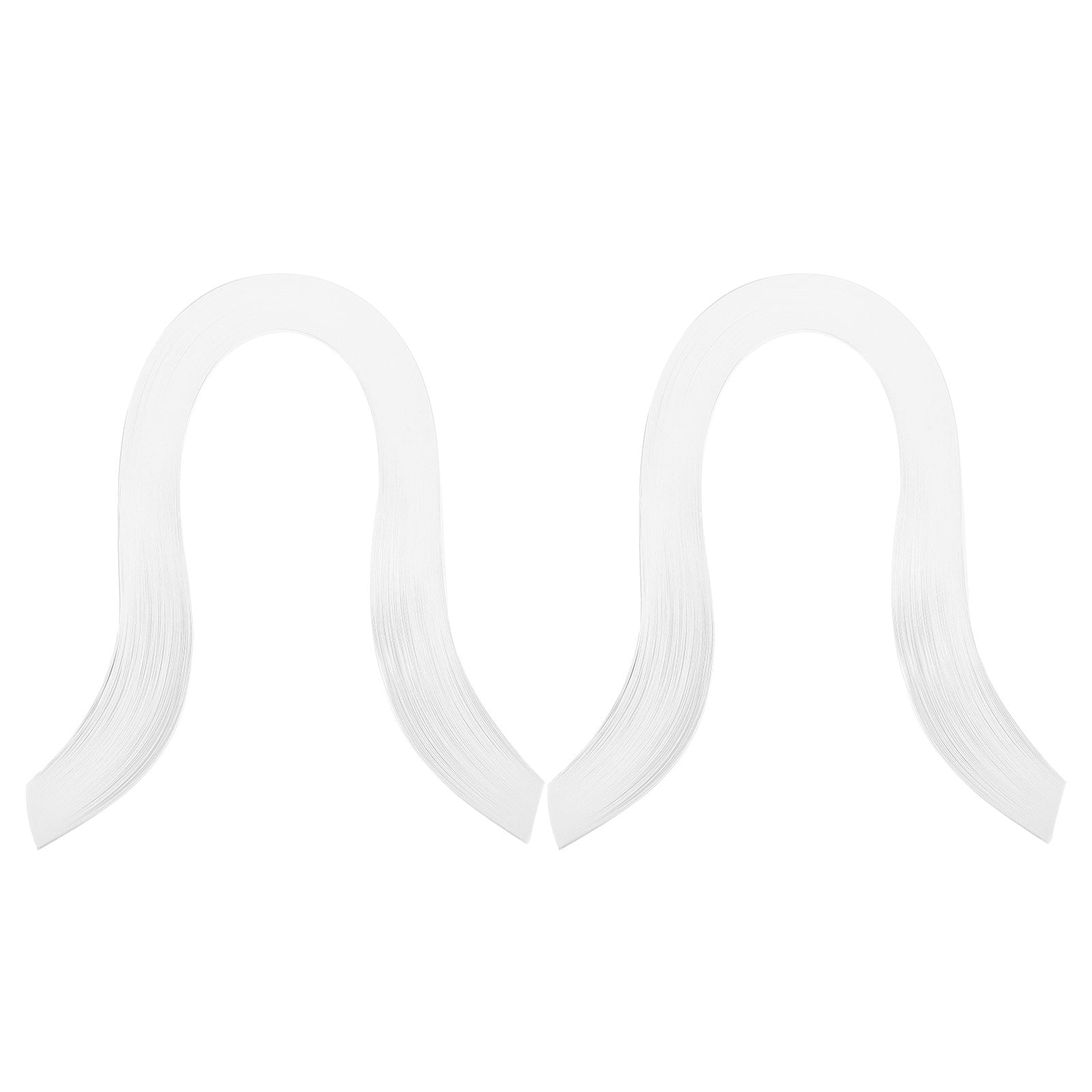 PATIKIL Quilling-Papierstreifen – 240 Stück, 3 Mm X 39 Cm, Weiß, Für DIY & Basteln