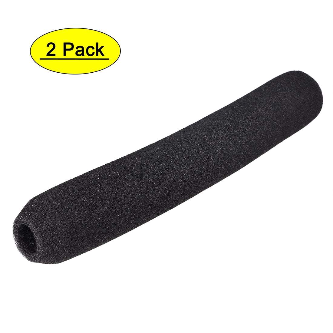 Uxcell 248mm Long Black Mic Cover Microphone Wind Shields Sound Headset