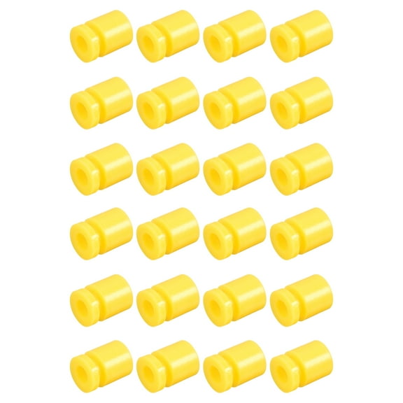 Uxcell 24Pack RC Anti Vibration Rubber Balls for F4 F7 Flight Controller M3x8mm Yellow
