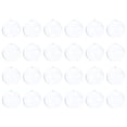 thumbnail image 1 of Uxcell 24Pcs 2.76 Inch Clear Plastic Ornaments Balls Acrylic Christmas Ornaments Balls for DIY Crafts, Christmas Trees, 1 of 6