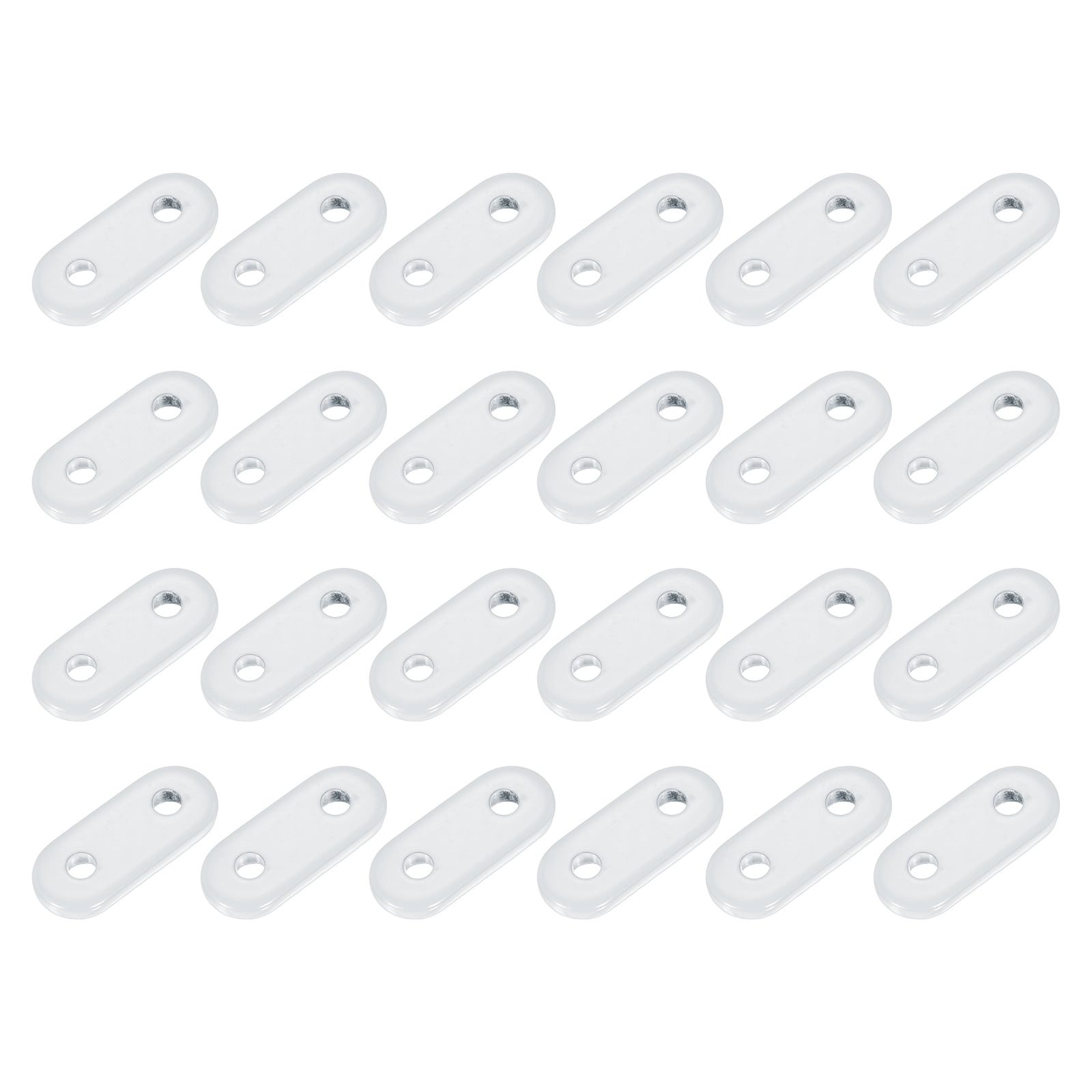Uxcell 24Pcs Curtain Weights, 14 x 32 x 4mm 12g Iron Drapery Weights ...