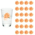 thumbnail image 1 of Uxcell 24Pcs Floating Flowers for Centerpieces, Orange Hydrangea Silk Faux Flower Heads for Floating Candles Vases Filler Party Home Table Wedding Centerpieces Decoration, 1 of 6