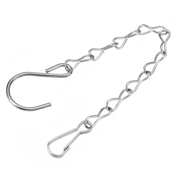 Uxcell 24cm Extension Lighting Chain S Hook Hanging Chains 8 Pack