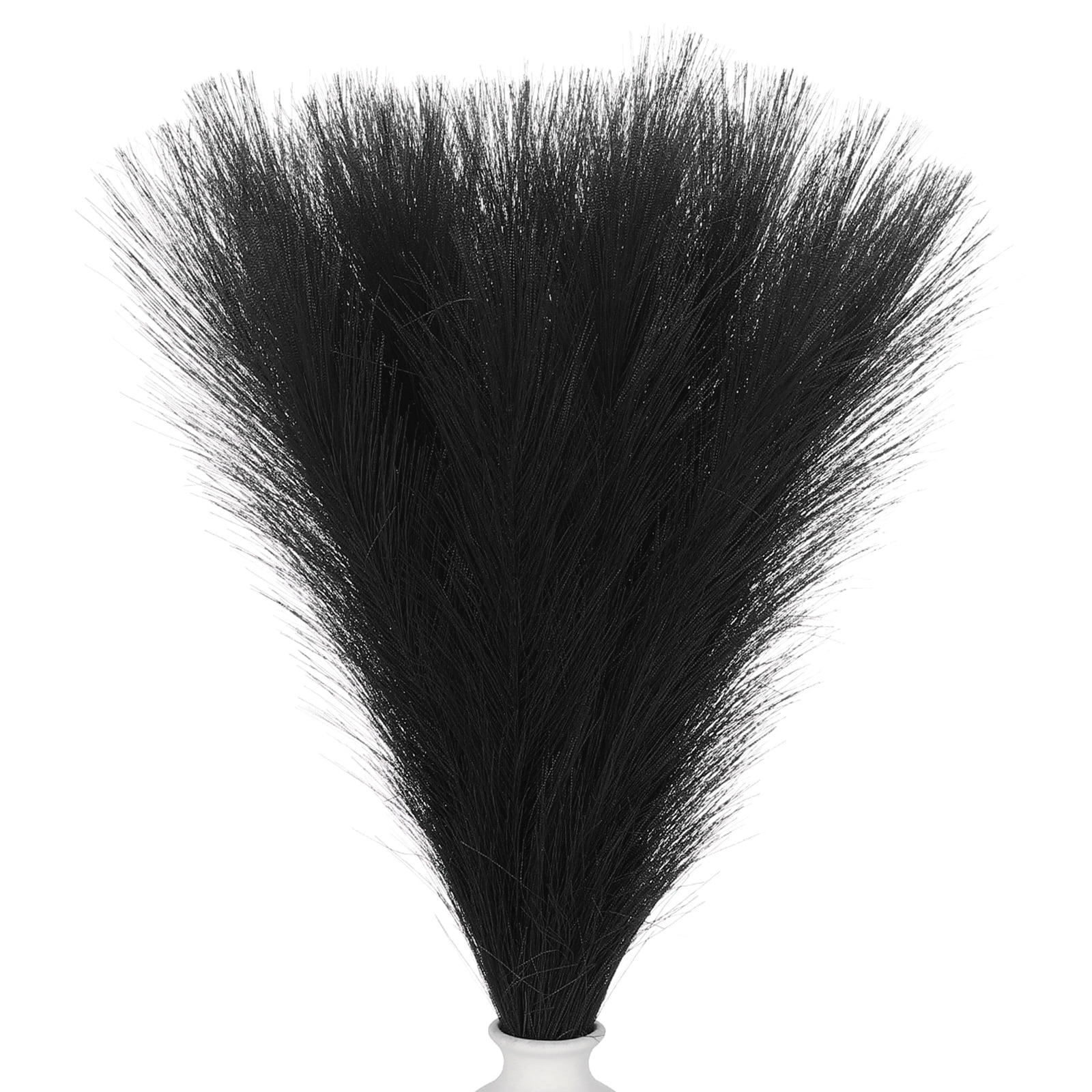 Uxcell 24" Pampas Grass Decor 30Pcs Artificial Pampas Grass Bulk Fluffy Faux Pampas Grass Small Dried Black