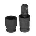 thumbnail image 1 of Uxcell 24mm Impact Shallow Socket 1/2" Drive Chromium Molybdenum Steel with Universal Joint, 1 of 6