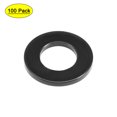 thumbnail image 1 of Uxcell 24mm O.D. 2mm Thick Nylon Flat Washers for 12mm ID Screw Bolt, 100 Count, 1 of 5