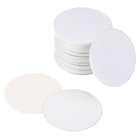 Uxcell 24mm Resistant Tamper Aluminum Foil Cap Liner Induction Heat Sealing for PET Bottle 75 Pack