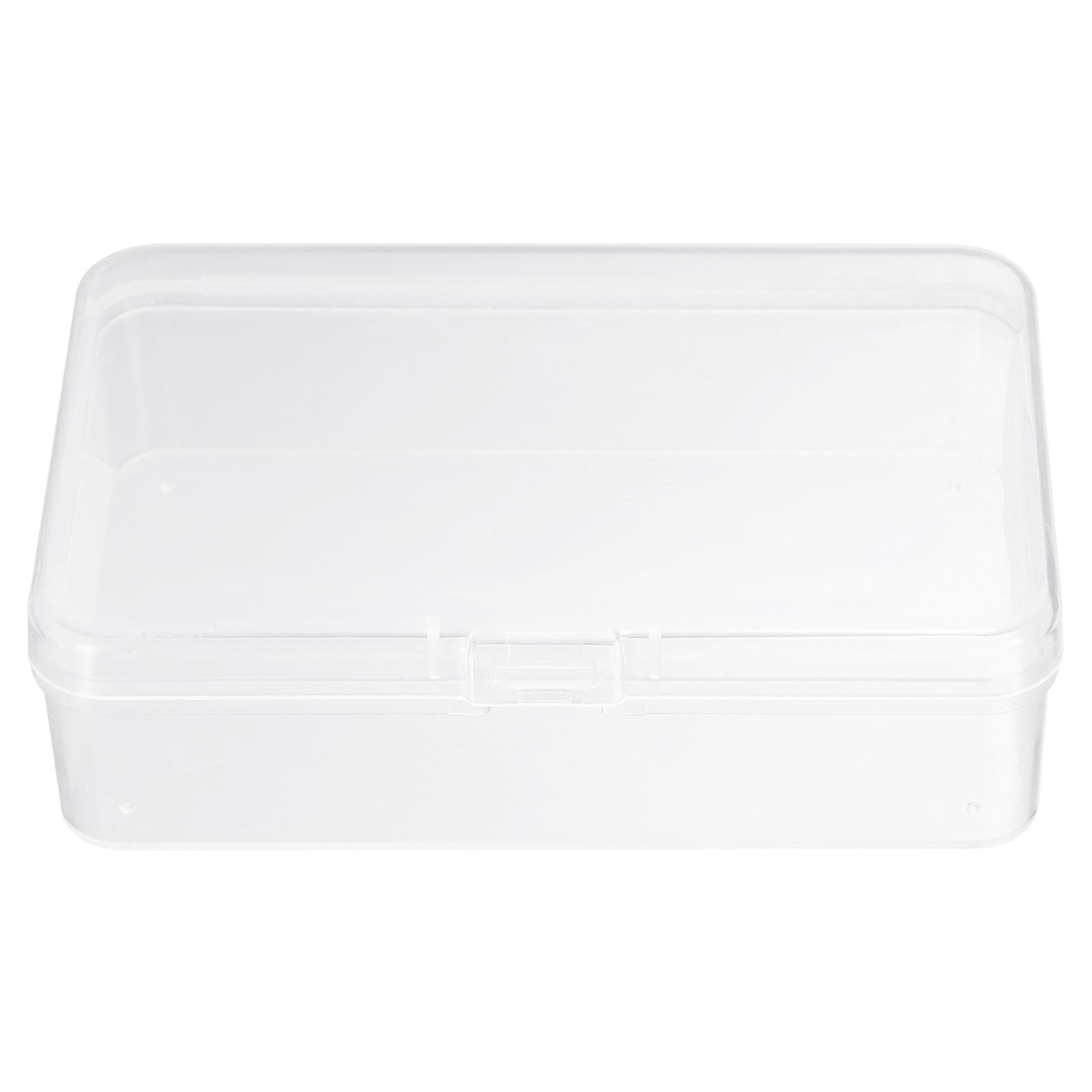 Uxcell 24pcs 3.74" x 2.56" x 1.02" Plastic Beads Storage Containers Box, Clear
