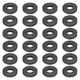 thumbnail image 1 of Uxcell 24pcs 3/8" Black Flat Washer for M10 Screw, Steel Metal Washers 10mm ID 24mm OD 5mm l for Industrial, Screws Bolts, 1 of 6