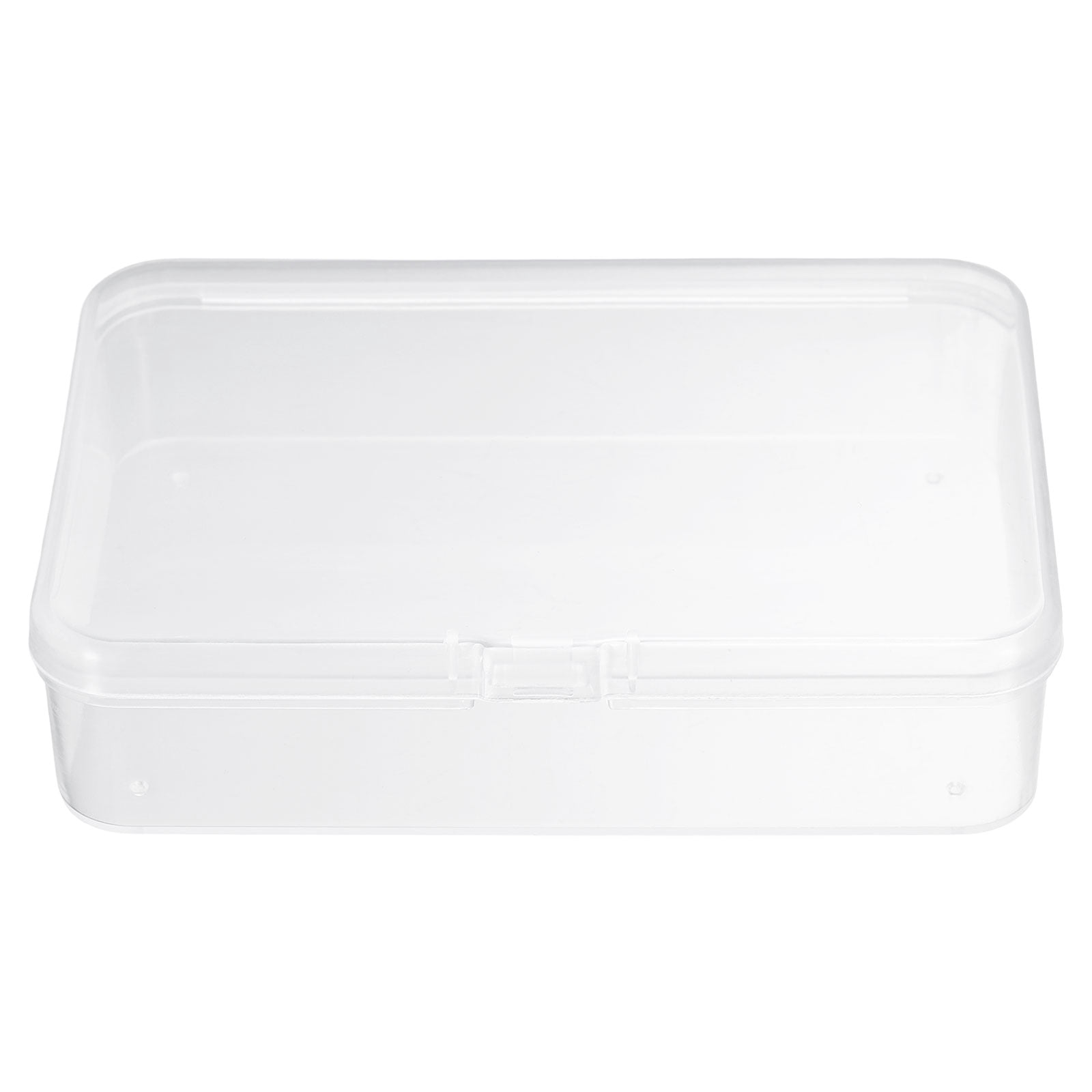 Uxcell 24pcs 4.13" x 2.95" x 0.98" Plastic Beads Storage Containers Box, Clear