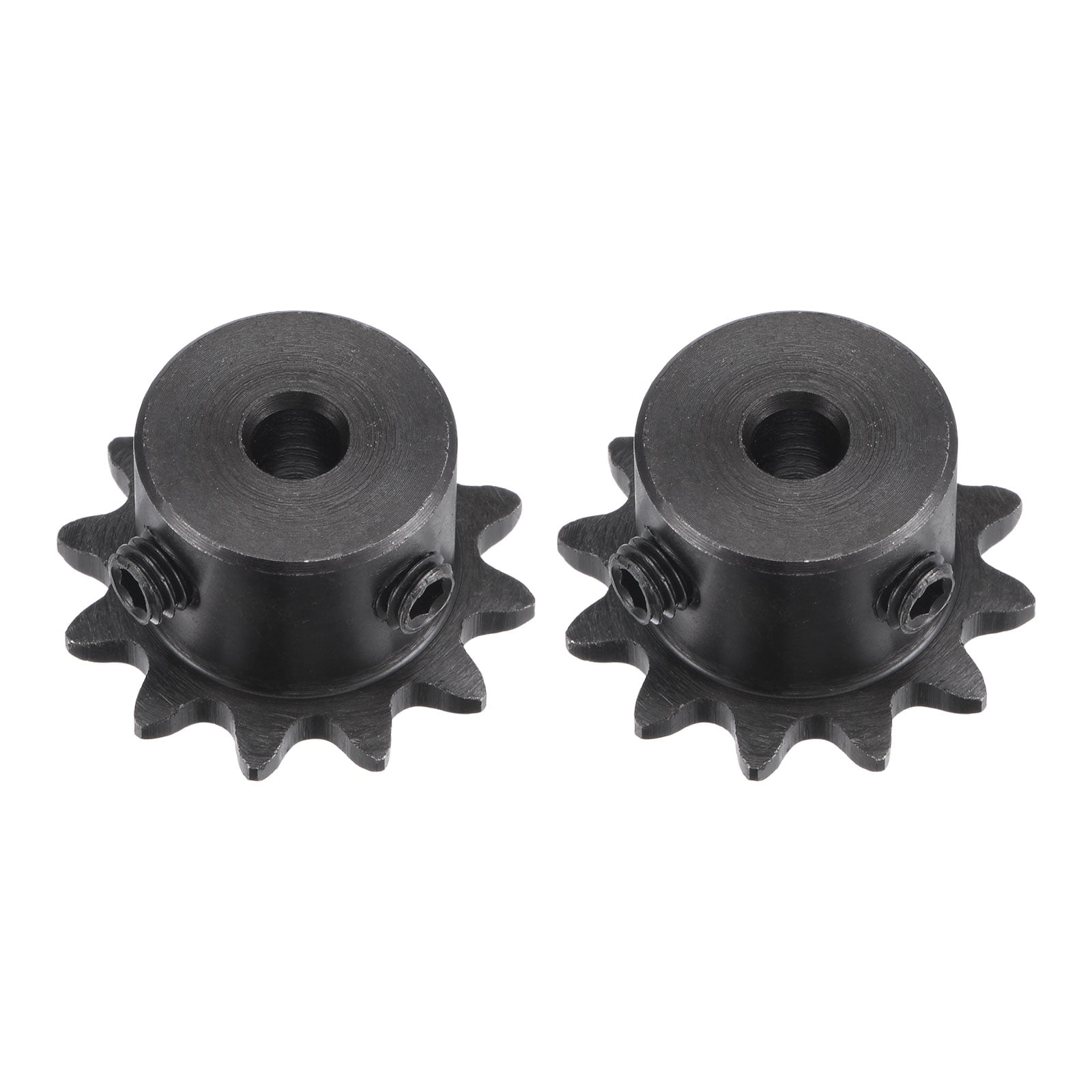 Uxcell 25 Chain Roller Sprocket, 5mm Bore 1/4" Pitch 12 Tooth Single