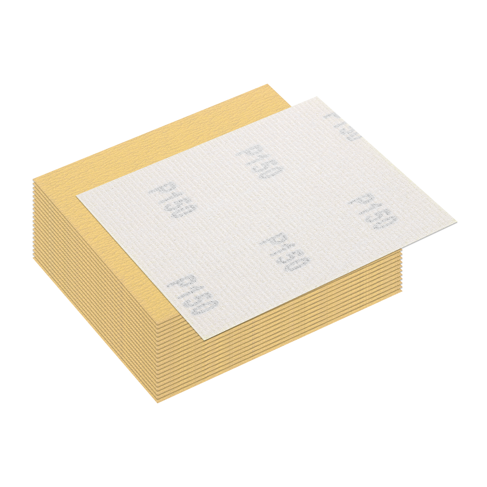 Uxcell 25 Pcs 320 Grit Sandpaper, 4.5 x 5.5 Inch Sand Paper Hook and ...
