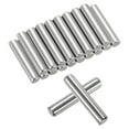 thumbnail image 1 of Uxcell 25 Pcs 4mm x 20mm Shelf Pins, Shelf Pegs Shelf Dowel Pins, Adjustable Shelf Support Pins Fasten Elements Stainless Steel Silver(0.15 x 0.78 inch), 1 of 6