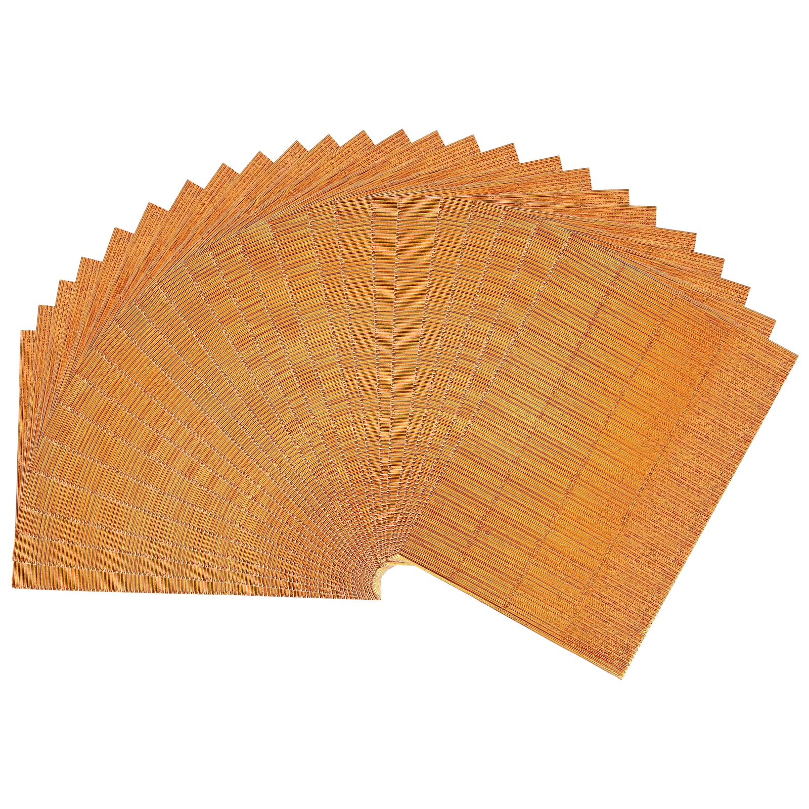 Uxcell 25 Sheets A4 Wine Red Metallic Corrugated Cardboard Paper,8.3 inch  x 11.7 inch Shiny Corrugated Paper for DIY Art Crafts, Scrapbooking, Gift Box