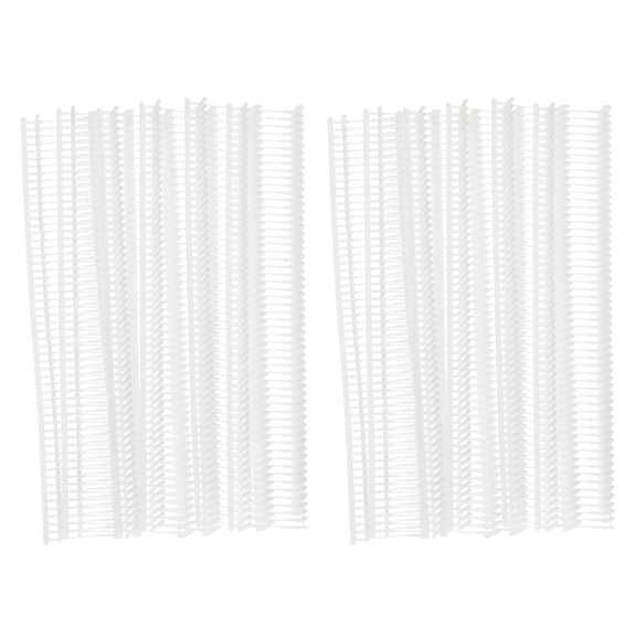 Uxcell 2500Pcs 0.39" Mini Stitch Gun Fasteners, Clothing Fixer Tag Gun Barbs, White