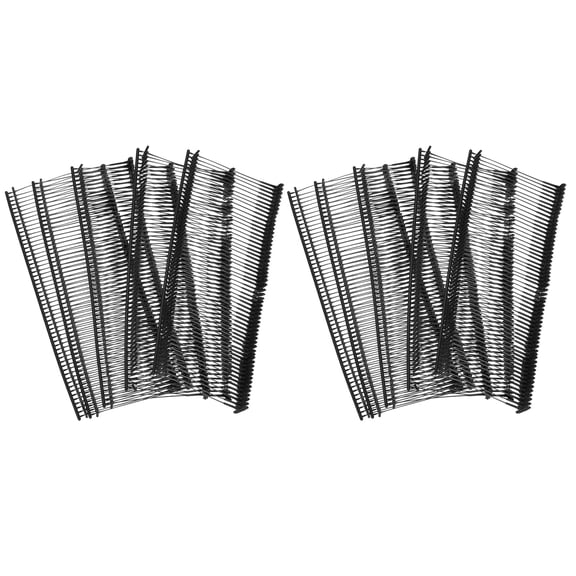 Uxcell 2500Pcs 1.38" Mini Stitch Gun Fasteners, Clothing Fixer Tag Gun Barbs, Black