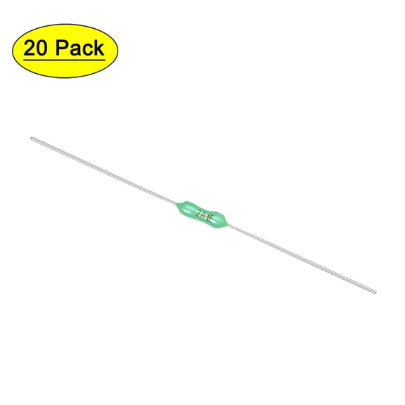 Uxcell 250V 2A Fuse Axial for Telecom Communication Metal White 20Pcs