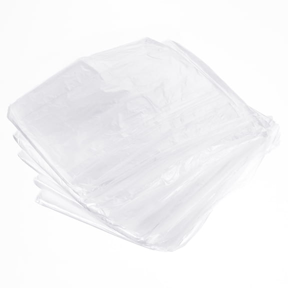 Uxcell 250cmx120cm Disposable Bathtub Cover Liner PE Bathtub Bag White 5 Pack