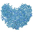 thumbnail image 1 of Uxcell 250g/0.55lb 3-6mm Glass Stones Pebbles Decor for Vase Filler Aquarium, Blue, 1 of 6