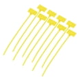 thumbnail image 1 of Uxcell 250pcs Marker Cable Zip Ties, 6.5 Inch Self-Locking Nylon Label Tags Zip Tie Wraps Ties Wire, Yellow, 1 of 7