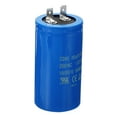thumbnail image 1 of Uxcell 250uF/MFD 250VAC 15% Tolerance 50/60Hz CD60 Run Capacitor, 1 of 5
