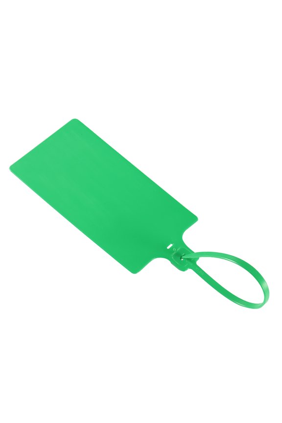 10 inch Long Plastic Anti-Tamper Security Tag Ties Green 20Pcs