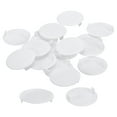 thumbnail image 1 of Uxcell 25Pack 38mm(1 1/2") Dia Plastic Concealed Hinge Hole Cover Hole Plugs, White, 1 of 6