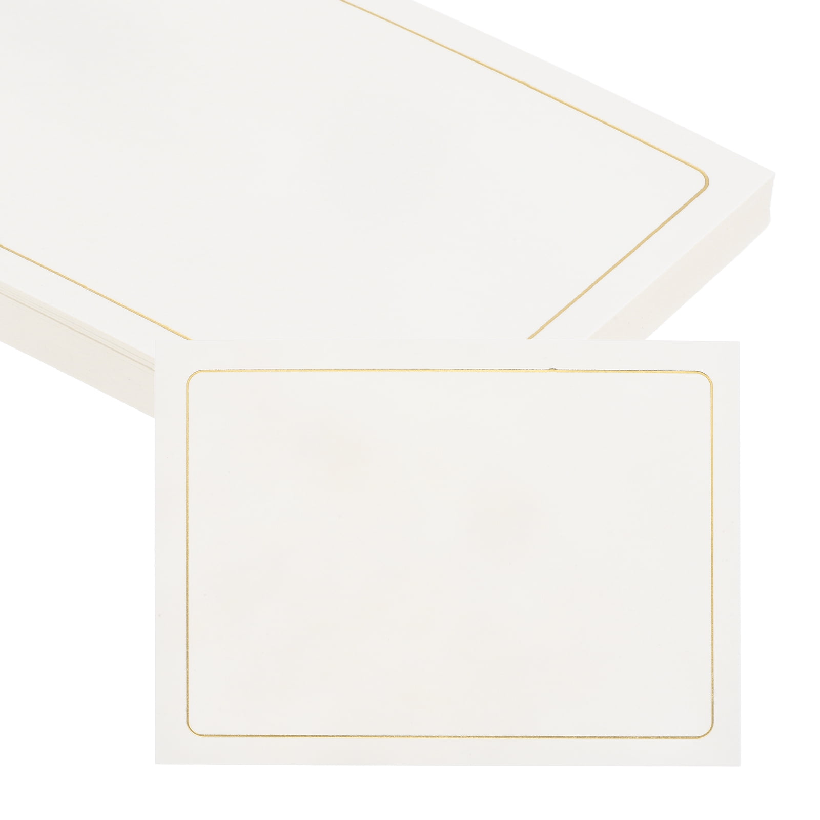 Uxcell 25Pcs Blank Cards, 5.5