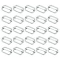 thumbnail image 1 of Uxcell 25Pcs Metal Slide Buckle, 1 1/4" Metal Zinc Alloy Adjustable Buckle, Flat Slide Strap Release Buckles, Silver, 1 of 6