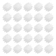 thumbnail image 1 of Uxcell 25Pcs Plastic Gears 10 Teeth Plastic Shaft Gears Model 102AA Reduction Gear for RC DIY Robot,White Module 0.5, 1 of 6