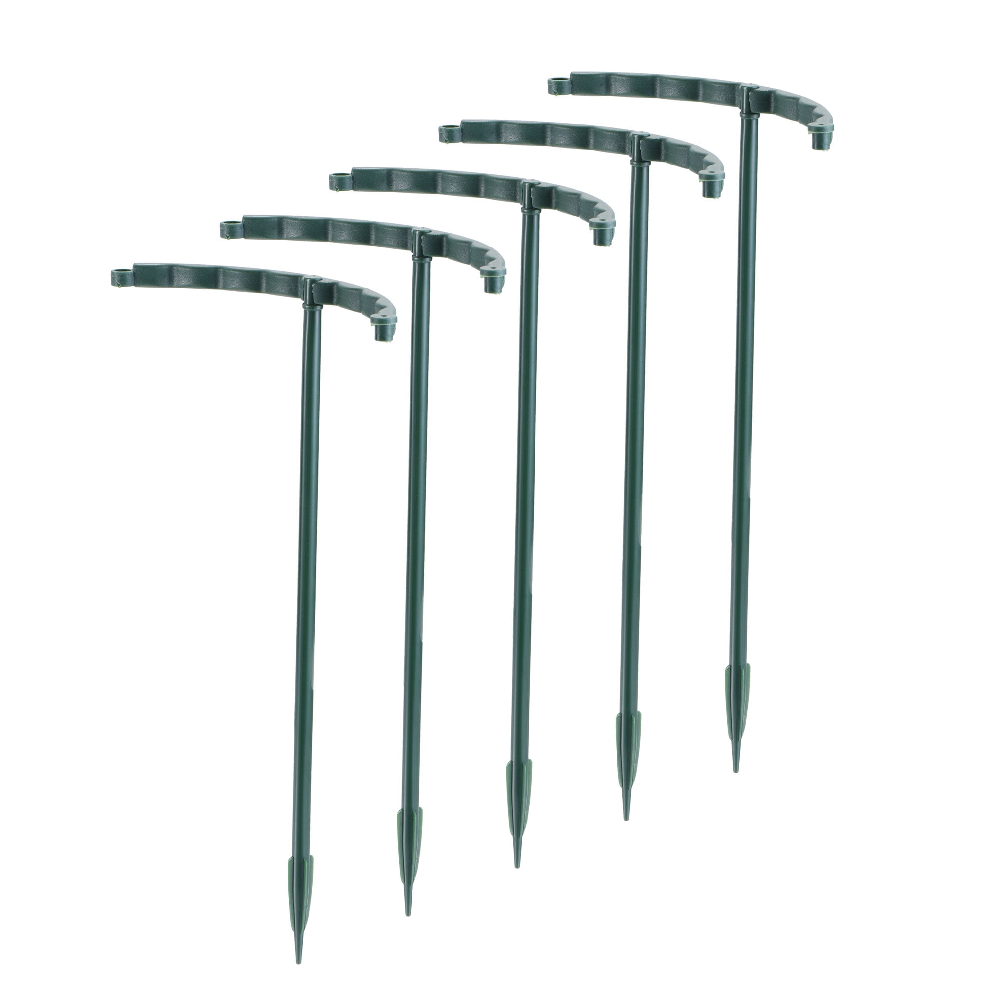 Uxcell 25cm Plastic Semi-Circular Ring Flower Climbing Rod Plant ...