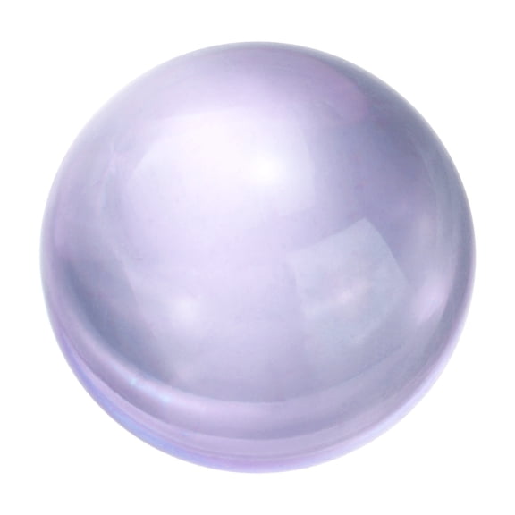 Uxcell 25mm/1" Crystal Sphere Ball Glass Solid Decorative Sphere Crystal Ball Prop Ornament for Feng Shui Divination Tabletop Fountain Decoration, Purple