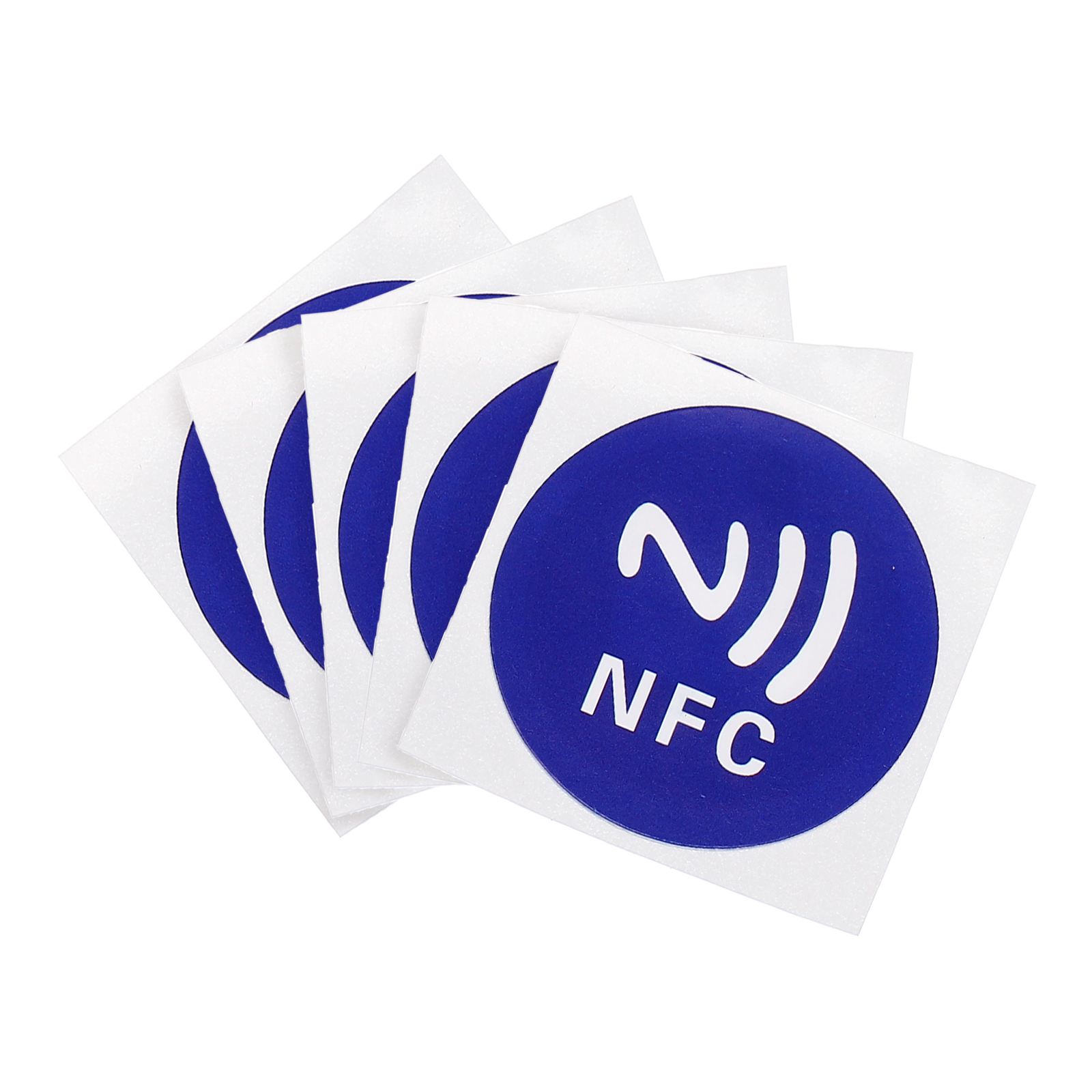 Uxcell 25mm 1 Dia NFC Stickers NTAG215 504 Bytes Blank Round NFC Tags 