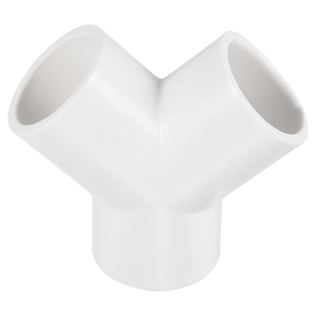 Uxcell 25mm 3 Way Y Shape Joint Connectors Adapters for Garden Home PVC ...